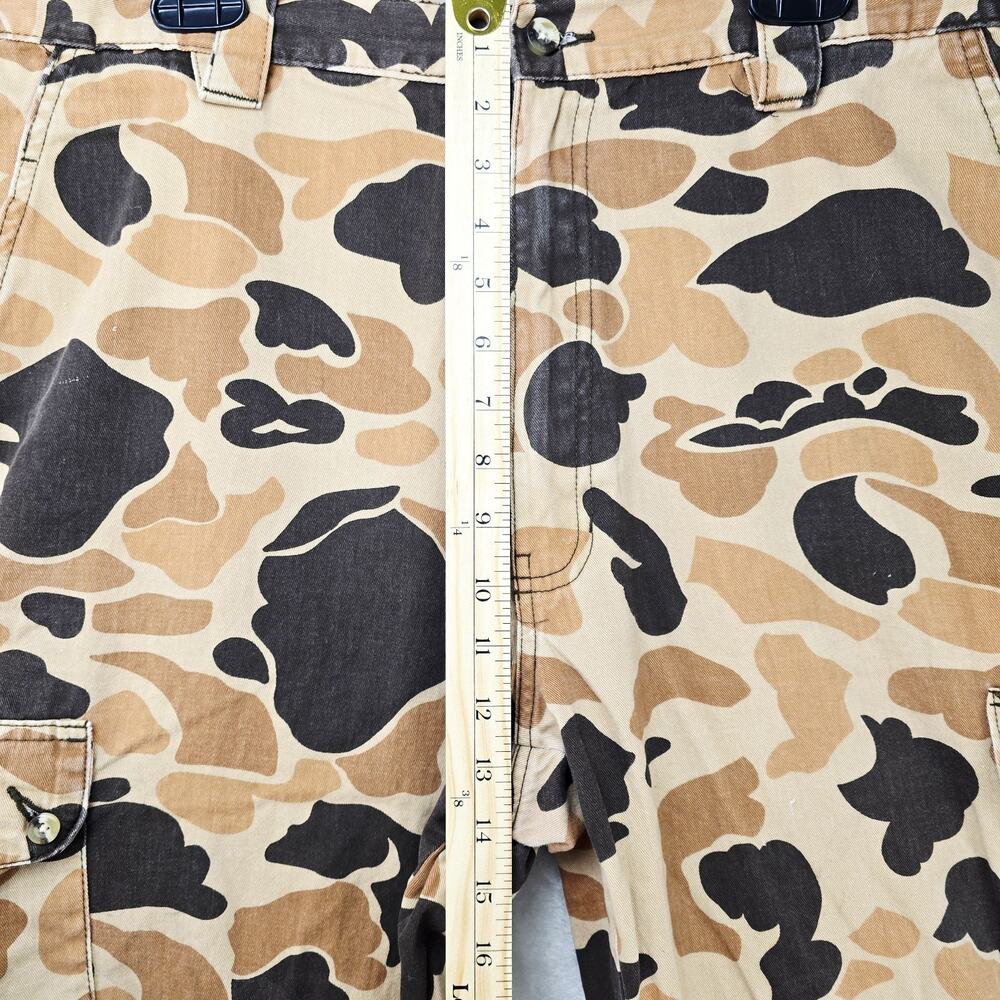 Browning Wasatch CB Hunting Pants Mens XL 38x30 Vintage Tan Camo Cargo Grunge - Picture 15 of 16